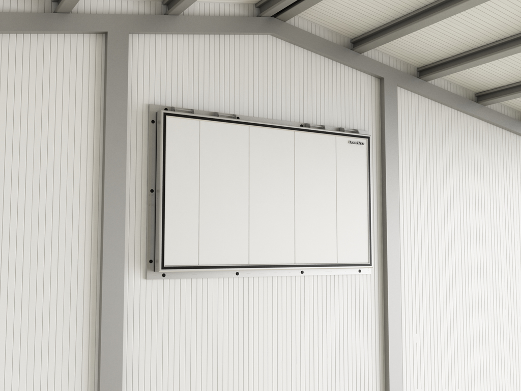 Монтаж без автоматики (под будущую установку привода).